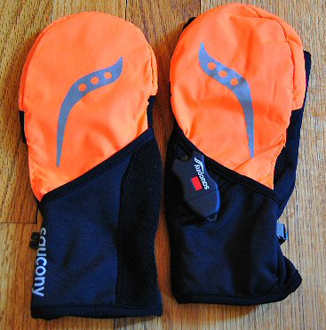 saucony ulti-mitt running gloves